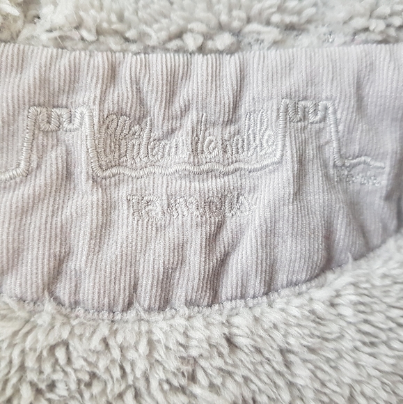 Grey Velvet Parka with inner flleece  unisex toddler (18m) - Picture 6 of 6